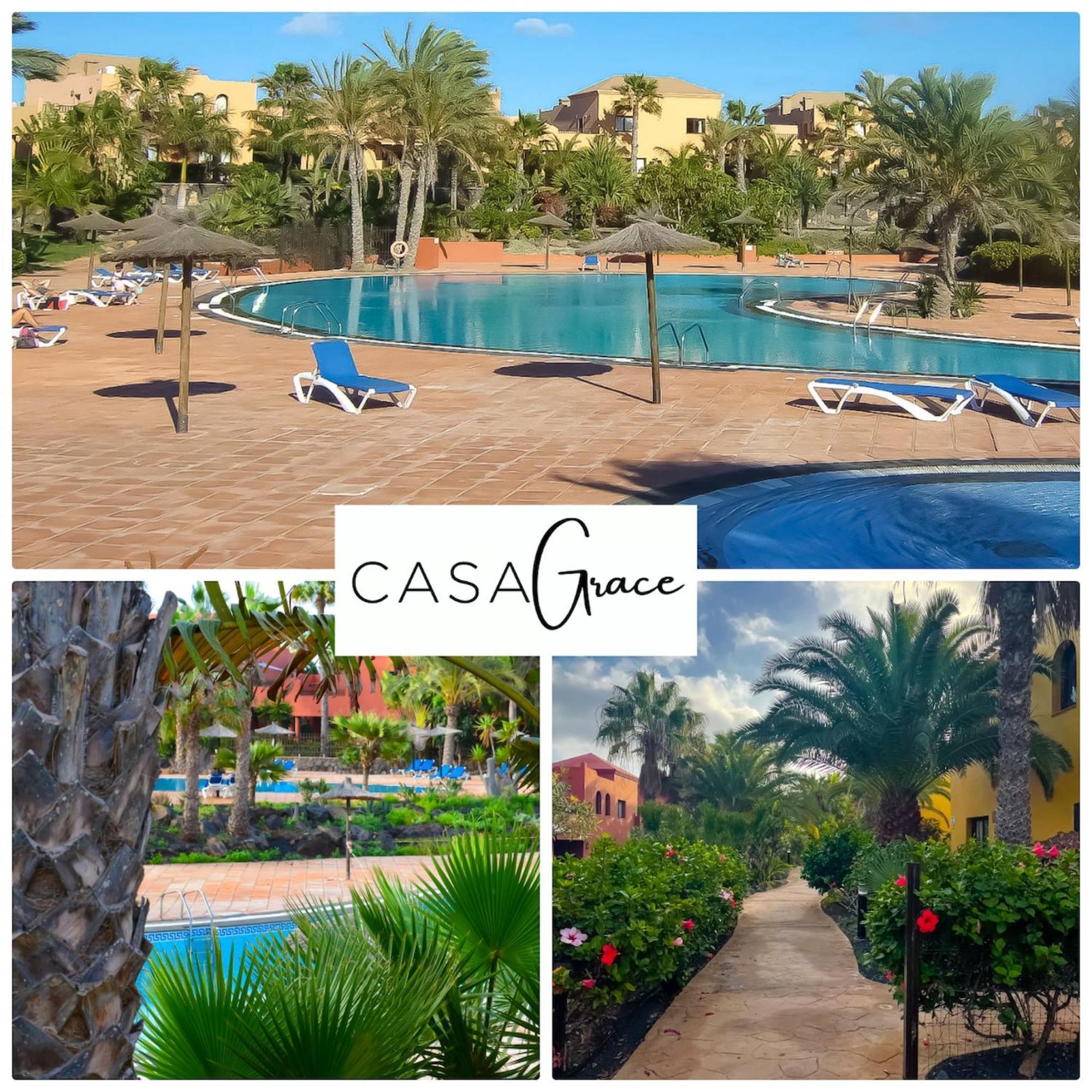 Tamarindo 1 Casa Grace Wifi Free Pool View By Rentalfue Corralejo Exterior photo