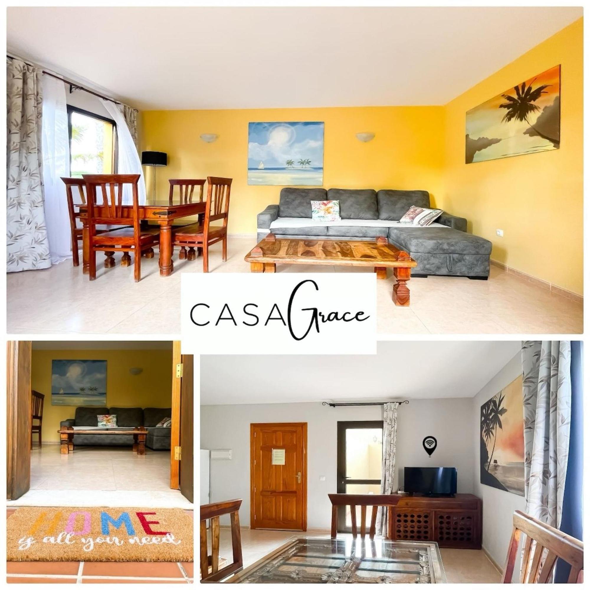 Tamarindo 1 Casa Grace Wifi Free Pool View By Rentalfue Corralejo Exterior photo